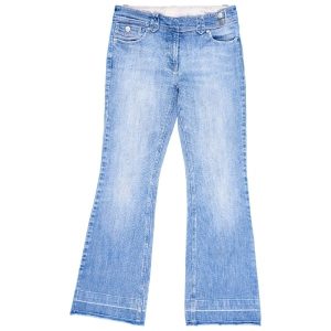 Women's High-Rise Light Blue Flared Jeans